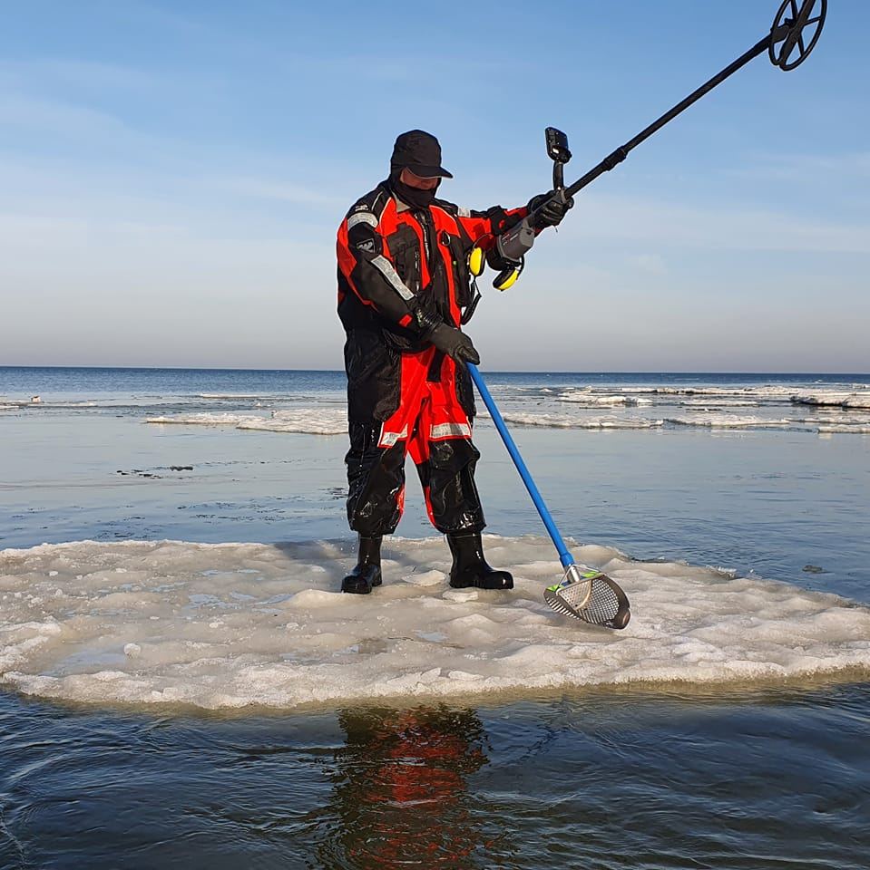 Zdjęcie z poszukiwań na plaży